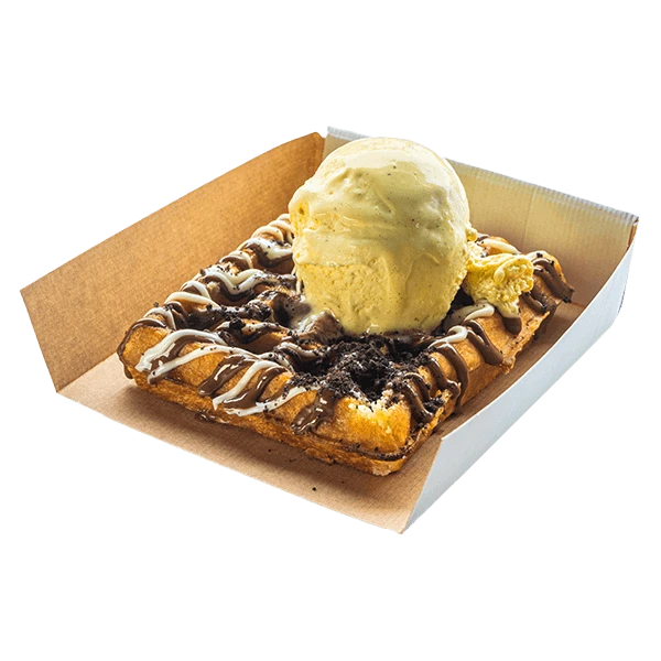 Bola de Helado para Gofre o Crepe