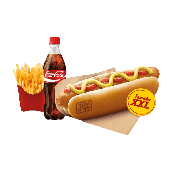 Menú Hot Dog